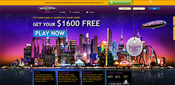 JackpotCity Home Page