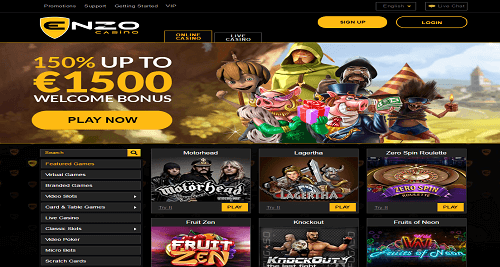 Enzo Online Casino Preview