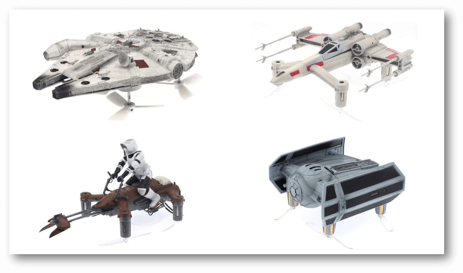 Star Wars drone models 