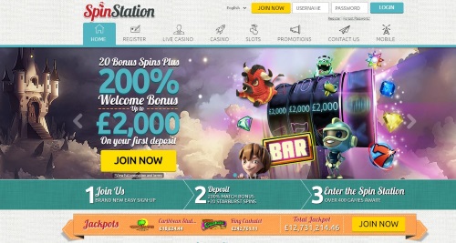 Spin Station HomePage